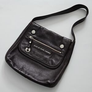 Marc by Marc Jacobs Y2K Leather Shoulder Bag Purse Brown Vintage Boho